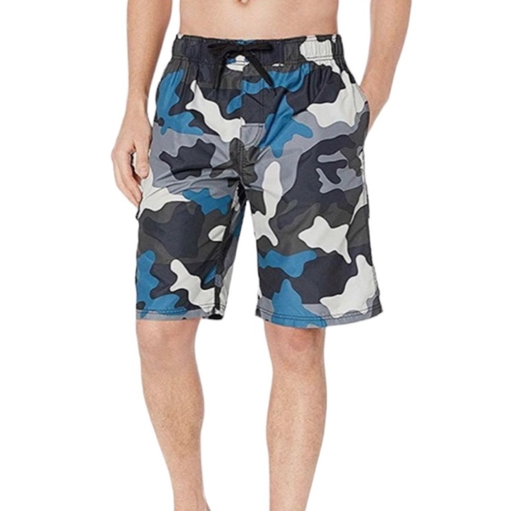 KANU SURF Black Camo Men’s Board Shorts size small style 6457 NWT